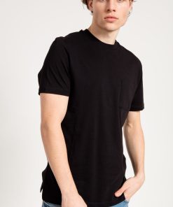 Alternative view of Jahr Marc London Basic T-shirt in Black with Pocket