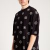 Jahr Marc London Oversized T-shirt with All-over Print in Black