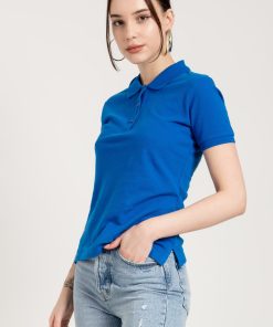 Alternative view of Jahr Marc London Classic Polo T-shirt in Blue