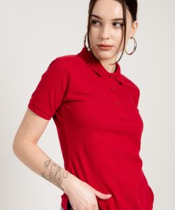 Alternative view of Jahr Marc London Classic Polo T-shirt in Red