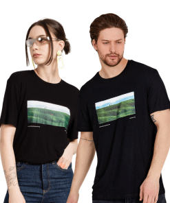 Jahr Marc London Oversized Basic T-shirt in Black with Print