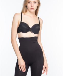 Alternative view of M,I Seamless Soft Body Shaper Shorts in Black / Code  3200