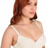 M,I 190B Padded Minimizer Tulle Bra in Ecru