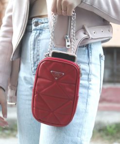 Alternative view of DSN 4981 Mini Bag in Red