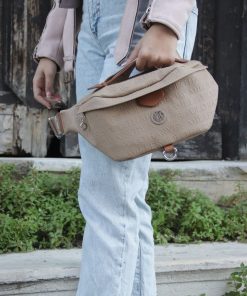 Alternative view of DSN 4989 Belt Bag in Mink Tan
