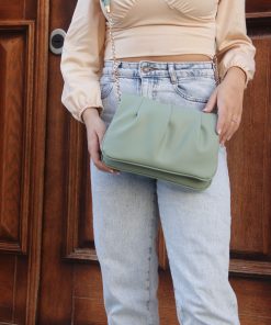 Alternative view of DSN 5901 Shoulder Bag in Mint