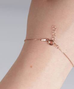 Alternative view of Dunipa BR1002 Silver Nazar Bracelet - Rose Colour