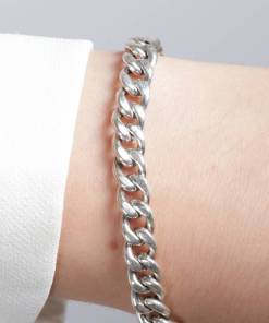 Alternative view of Dunipa BR1012 Silver Bracelet