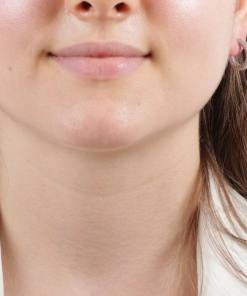 Alternative view of Dunipa ER1017 Silver Single Hoop Earring