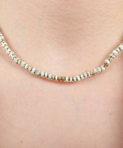 Alternative view of Dunipa NC1002 Natural Stone Necklace