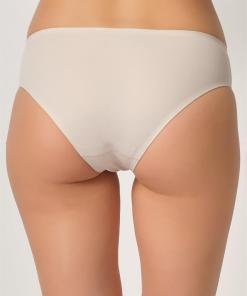 Alternative view of M,I Laser Cut Panties in Mink / Code  2803