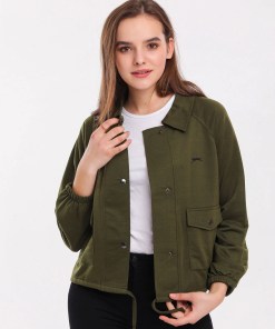 Alternative view of Slazenger MIYU Jacket & Sweatshirt in Khaki