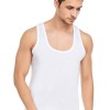 Cennetoglu Combed Cotton Economic Singlet - White