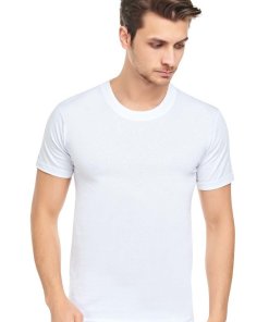 Cennetoglu Crew Neck Cotton T-shirt - White