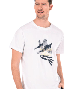 Alternative view of DOWRY Top & Pants Cotton Pyjamas Set, Black - Code 1853