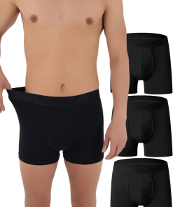 CNT Boxer Shorts 3 Pack Cotton - Black