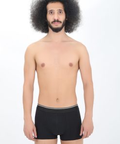 Alternative view of CENKO Boxer Shorts 5 Pack Cotton - Black