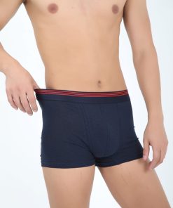Alternative view of CENKO Boxer Shorts 5 Pack Cotton - Navy Blue