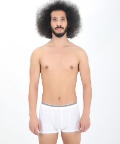 Alternative view of CENKO Boxer Shorts 5 Pack Cotton - White