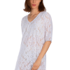 AKER Lace Detailed Tunic Pareo, White