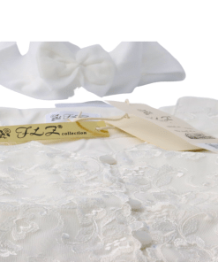 Alternative view of FLZ Dress Maternity Pajamas, White - Code 2311