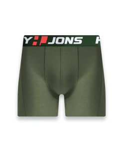 Alternative view of Harry Jons Modal Cotton Boxer Shorts - Khaki