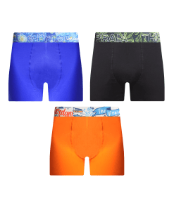 Alternative view of The Praia Amsterdam Premimum Cotton Boxer Shorts 3 Pack