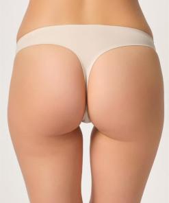 Alternative view of M,I Laser-Cut High Thong in Skin / Code 2802