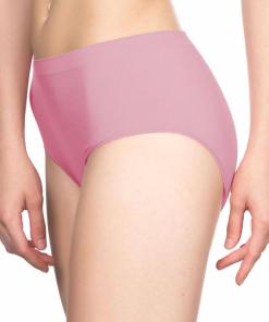 M,I Soft Seamless High Waist Panties in Fuchsia / Code 3002