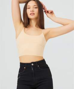 Alternative view of Cottonhill Thin and Adjustable Strap Top - Skin