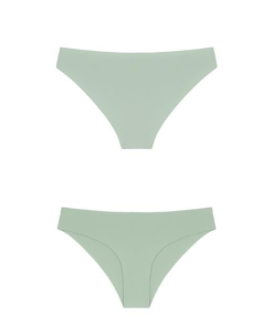 Alternative view of Cottonhill Laser Cut, Pastel Colors Basic Panty - Mint