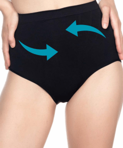 M,I Classic Tummy Control Panties in Black / Code 2016