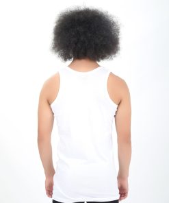 Alternative view of Cennetoglu Combed Cotton Economic Singlet 3 Pack - Black, Grey, White