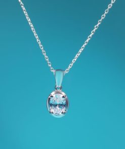 Alternative view of Aurelia Set – 925 Sterling Silver Handmade Jewelry (Clear Zircon)